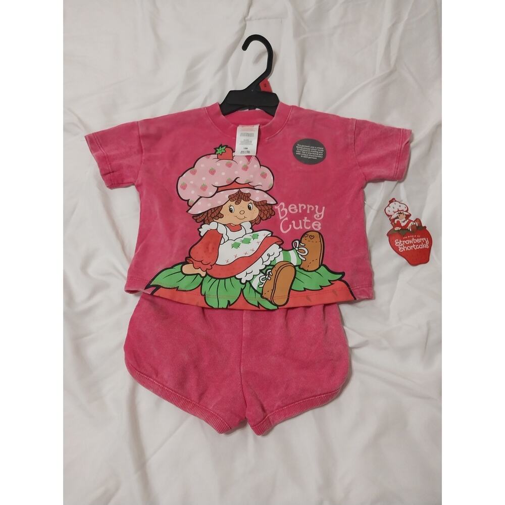 Strawberry Shortcake Short Set 18 Months